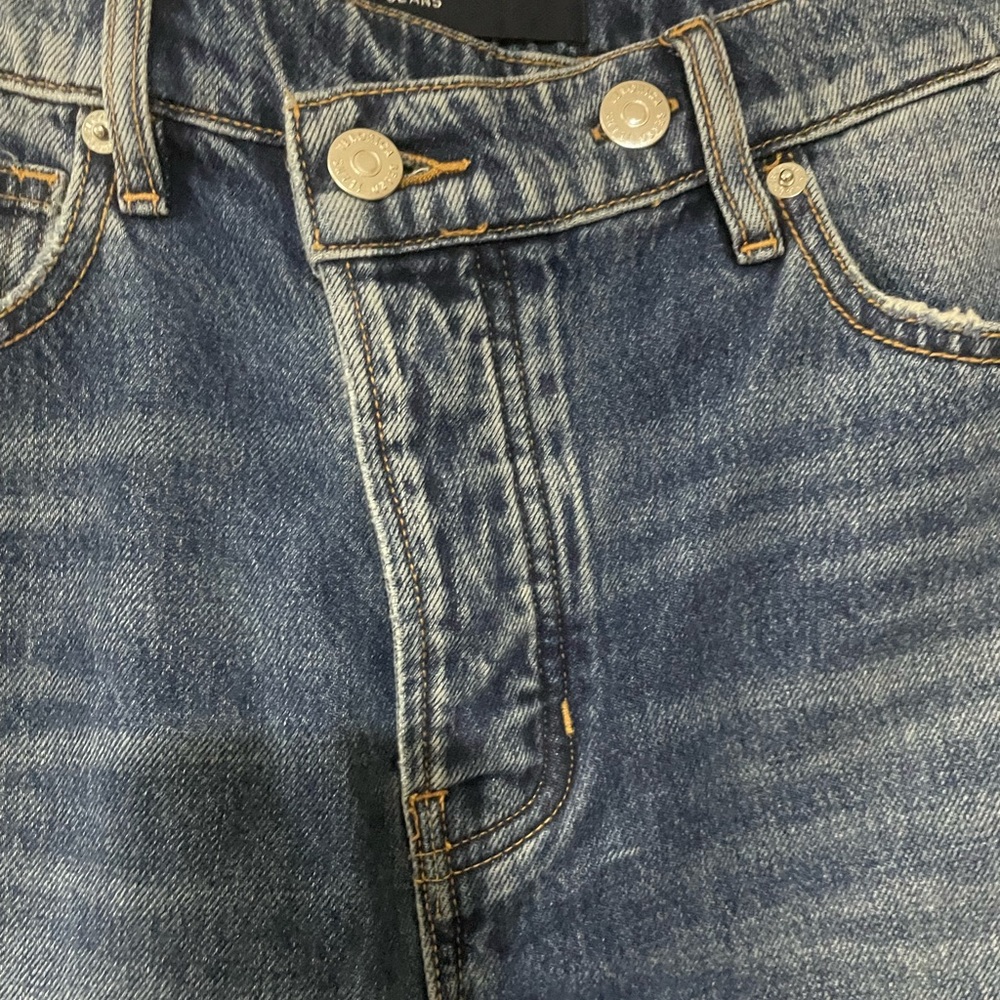 Veronica Beard Dark Blue Flare Jeans - Picture 4 of 9